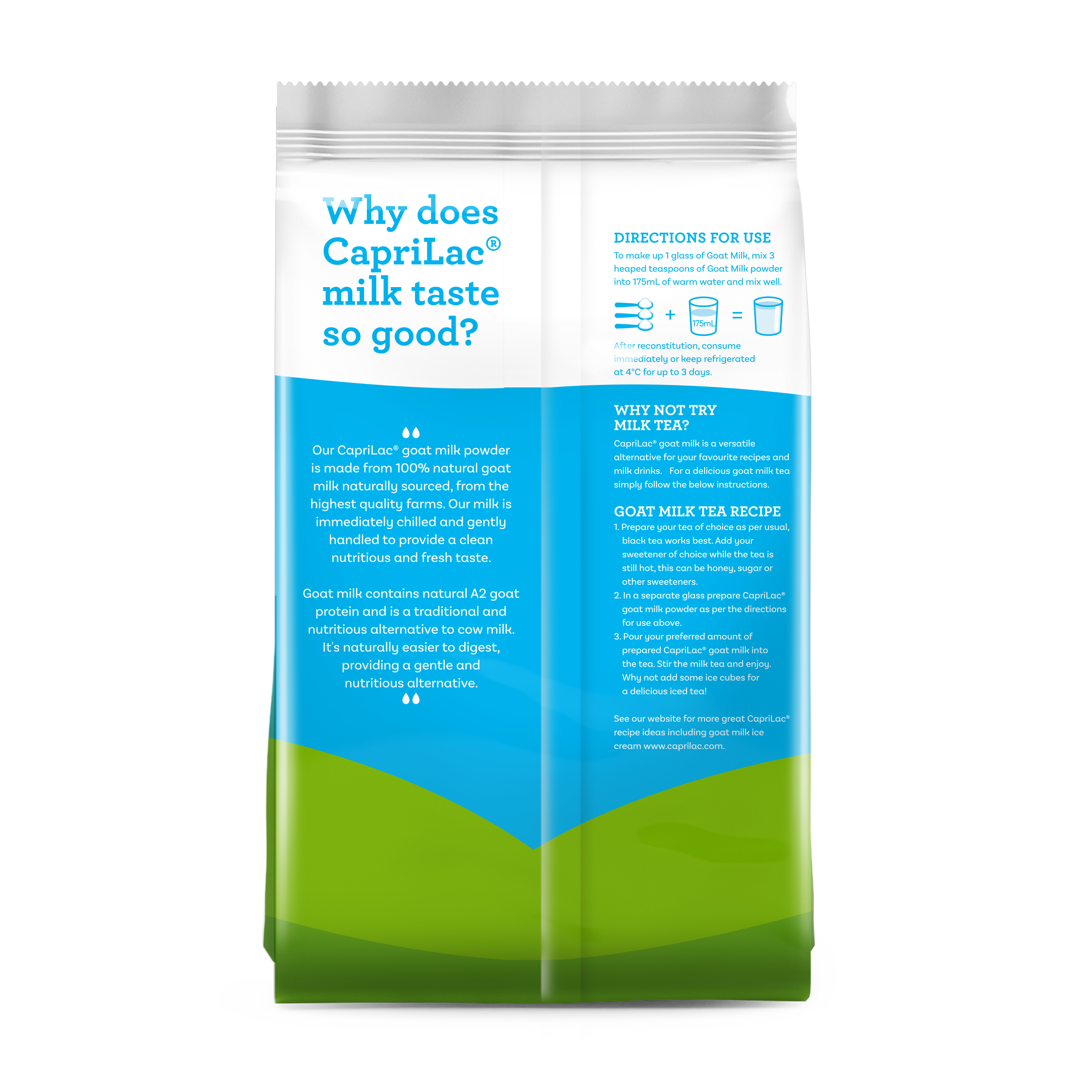 Goat Milk Powder 1kg Bag | CapriLac®