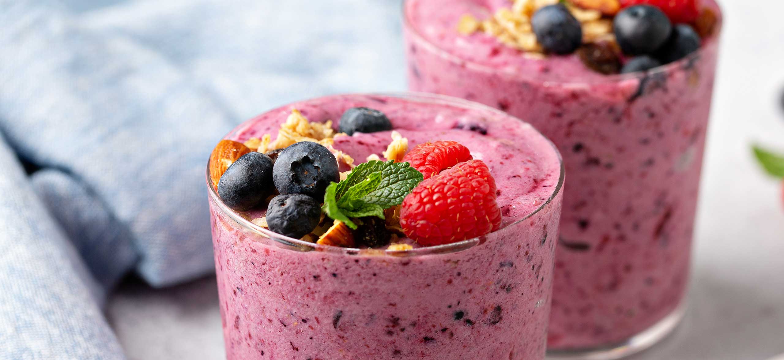 Banana Berry Smoothie | CapriLac®